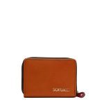 BCN_SmallWallet_recycledleather_15_12_25-4 Compact recycled leather zip wallet Barcelona Edition by Soruka