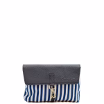 begur_recycledleather_020626-1 Azure blue recycled leather and upcycled canvas belt bag Mediterrània Edition by Soruka