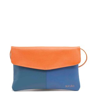 Chromatic Crossbody Bag - Blue & Orange