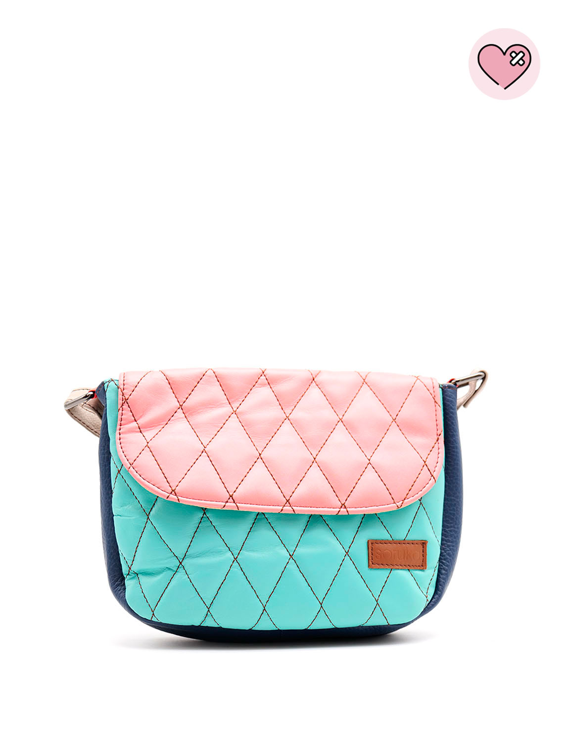 Quilted Crossbody Bag – Rounded