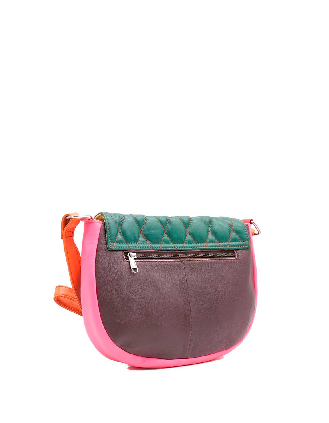 Quilted Crossbody Bag · Rounded – Image 3