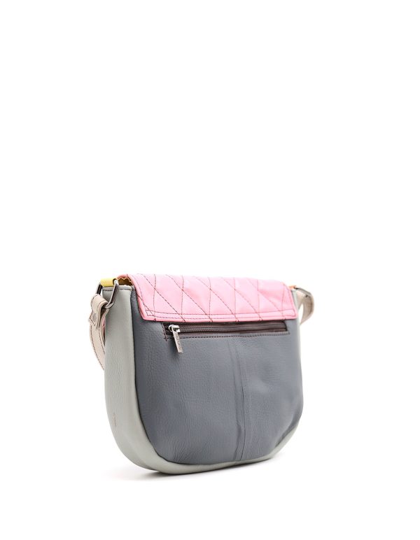 Quilted Crossbody Bag · Rounded - Image 3