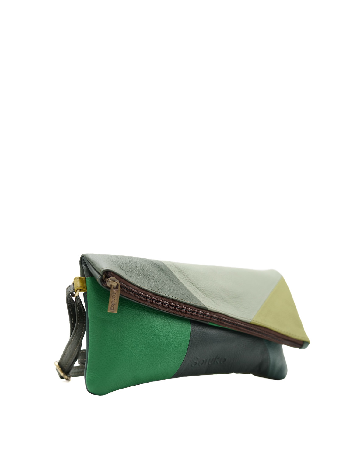 Recycled leather Siena crossbodybag soruka 100625 (23)